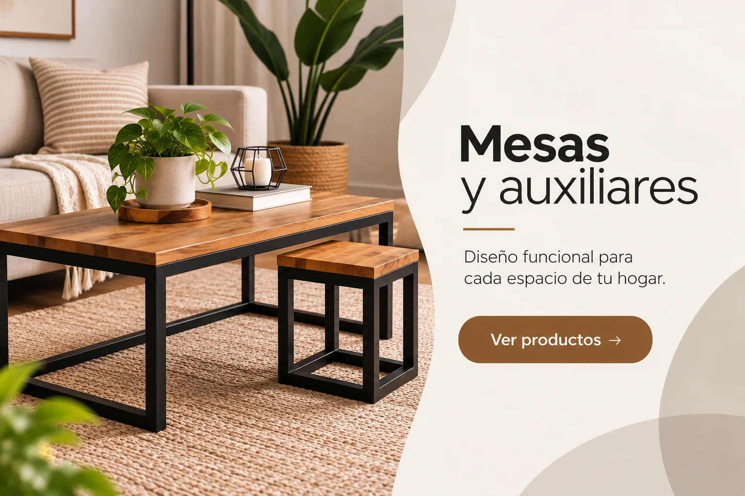 Colección Mesas y auxiliares de Obrarte Home