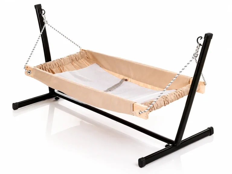 Hamaca para bebes en metal desarmable