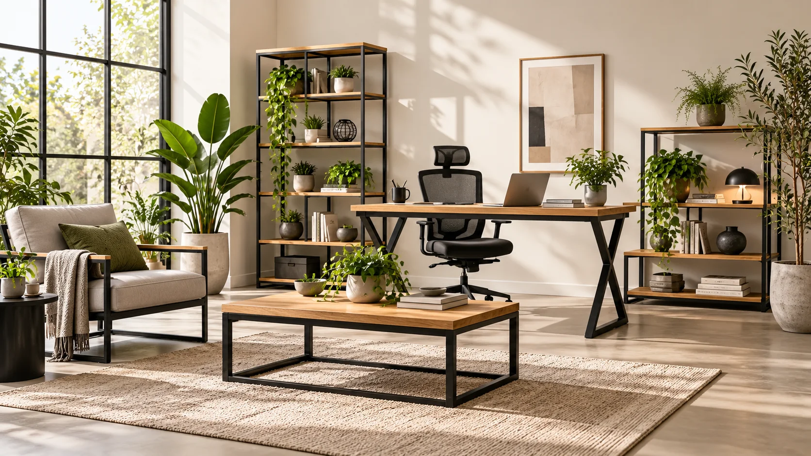 Muebles modernos de Obrarte Home en un ambiente cálido